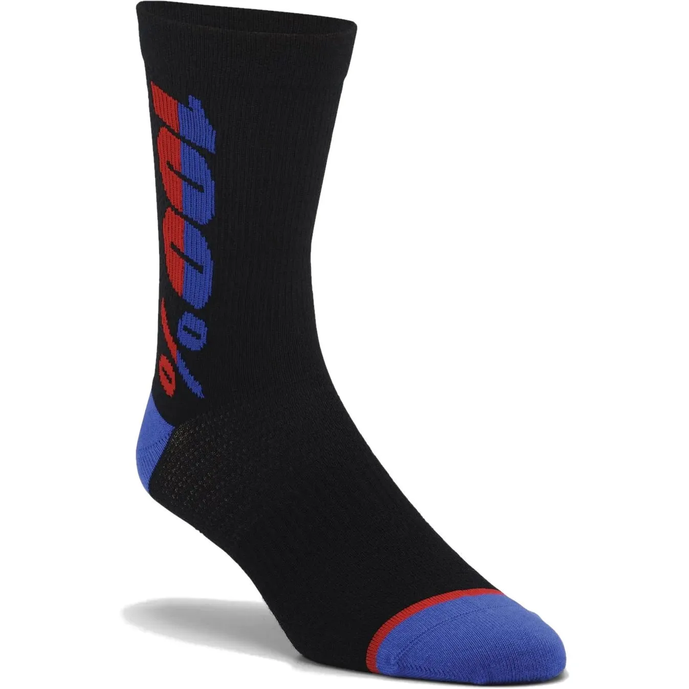 100% Rythym Merino Wool Performance Socks - Black