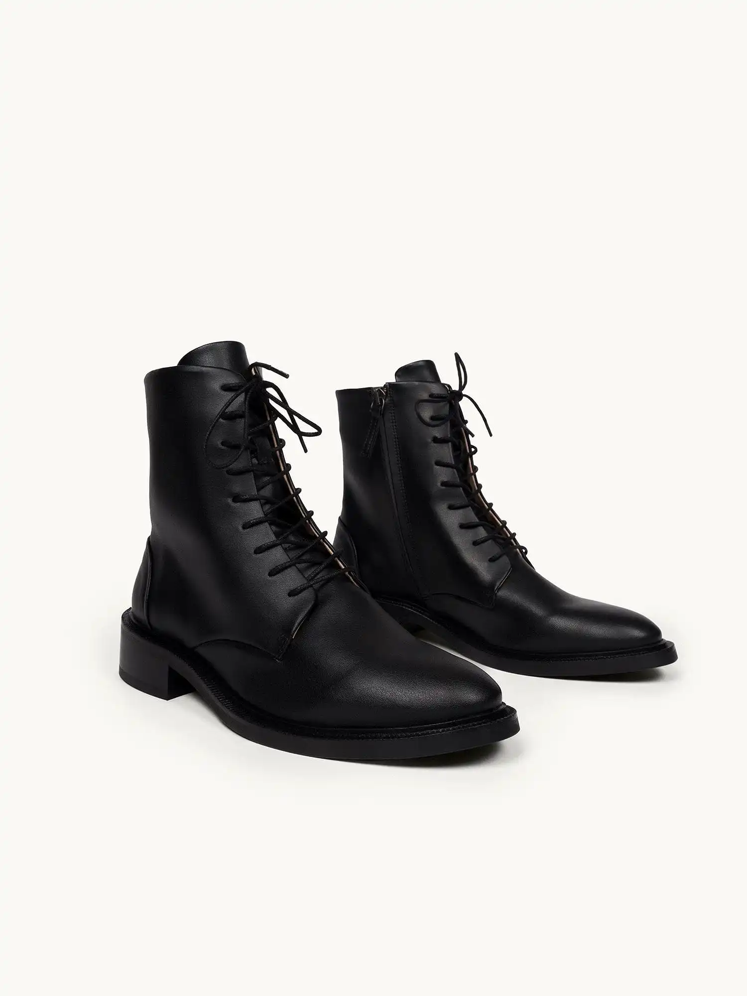 2pm Walk the City Vegan Leather Boots | Black