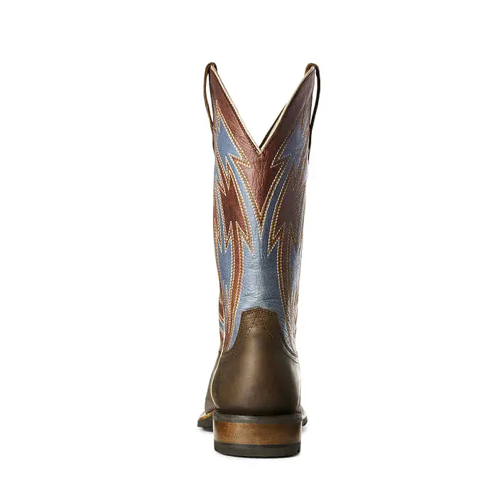 Ariat Men's Crossdraw Ox Blood and Blue Fireball