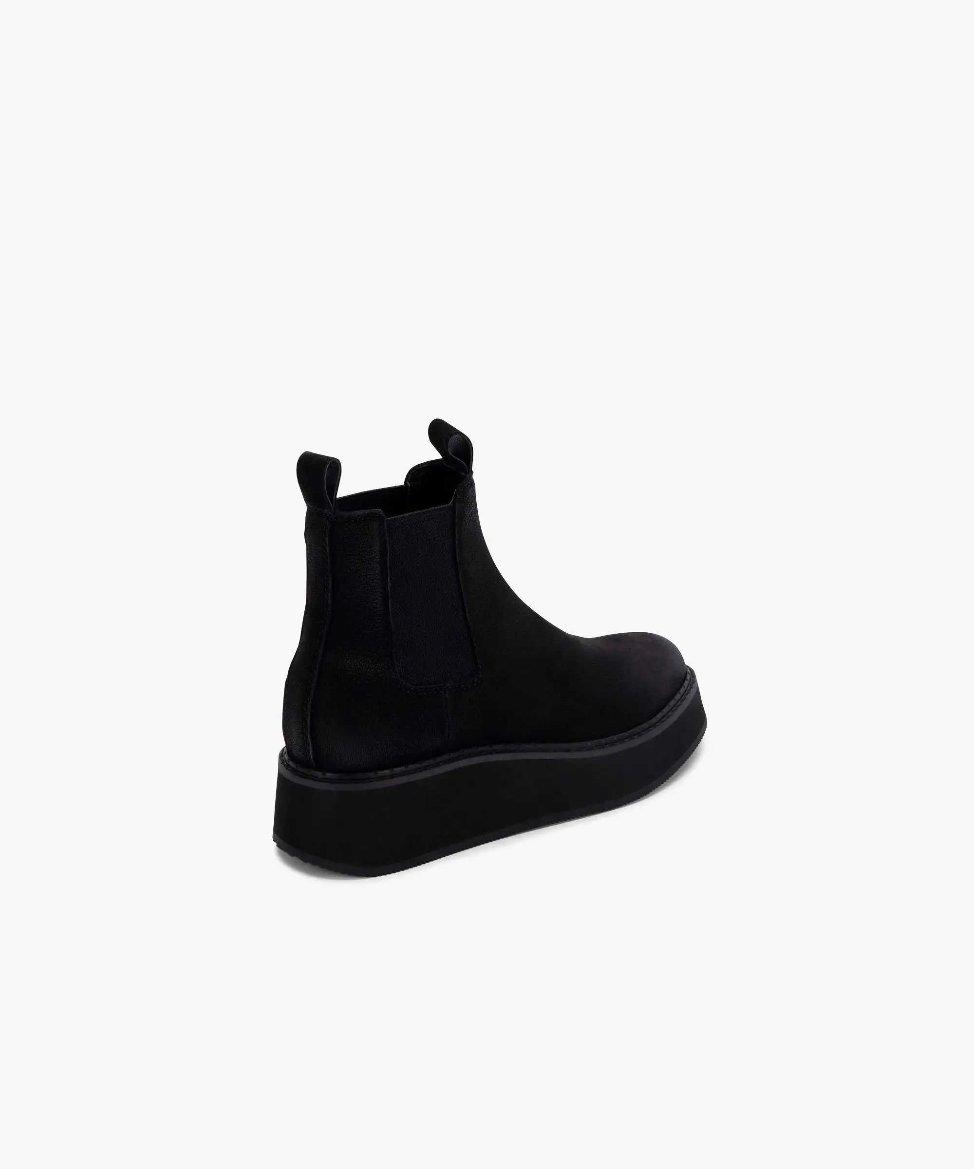 ARLETE BOOTIES BLACK NUBUCK re:vita