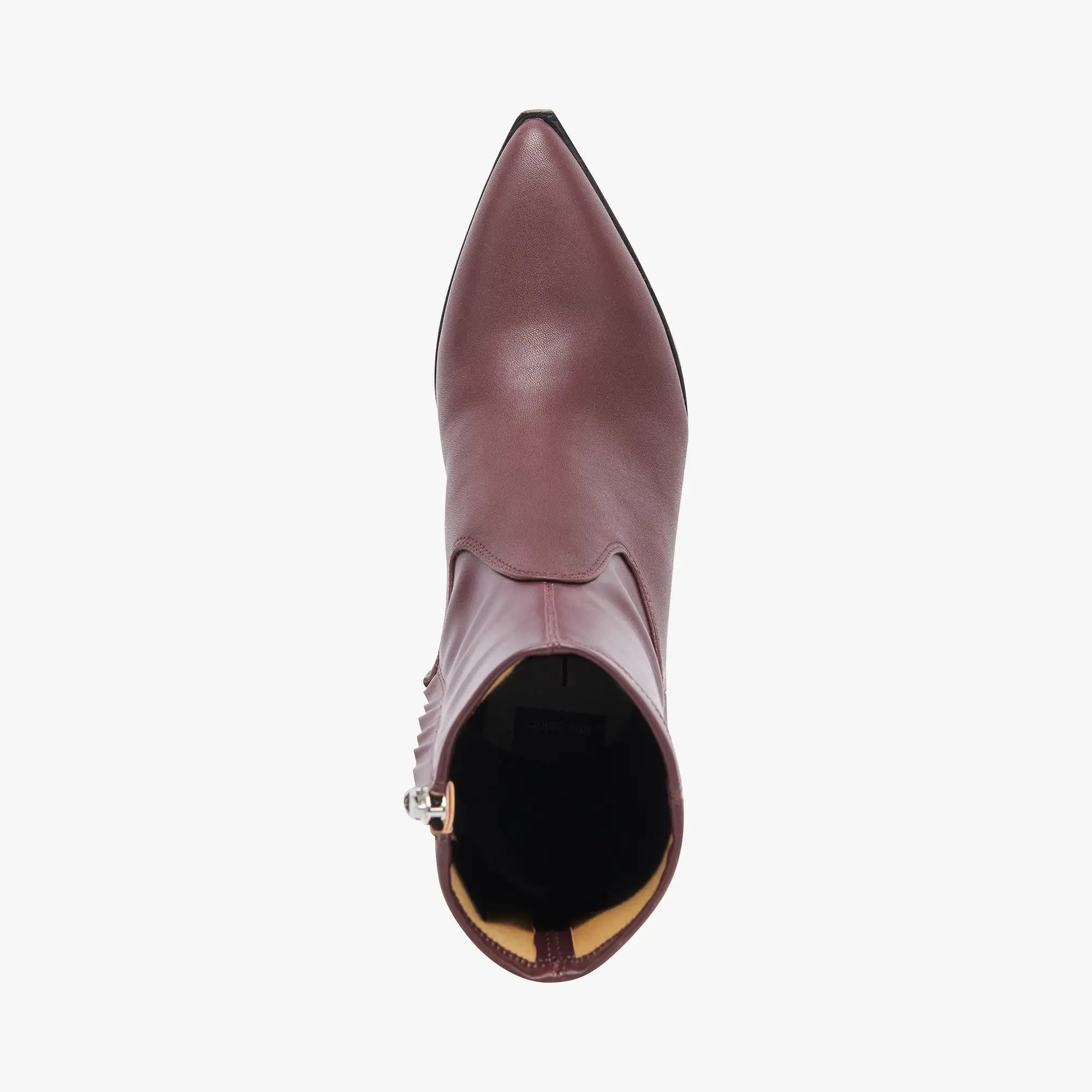 ARYA BOOTS WINE LEATHER