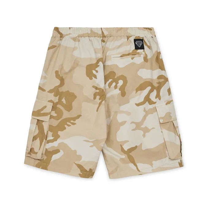 BERMUDA CARGO CAMO Man Beige 