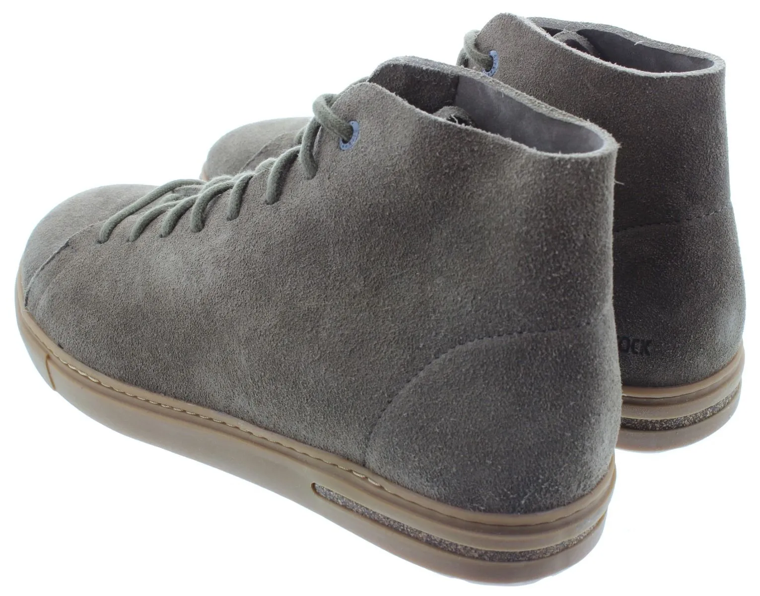 BIRKENSTOCK Mens Bend Mid Decon Boots In Grey Taupe