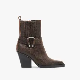 BOUNTY BOOTS ESPRESSO DISTRESSED LEATHER