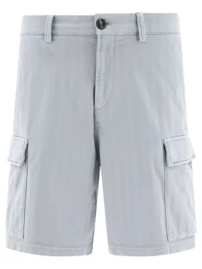 Brunello Cucinelli Drawstring Cargo Shorts