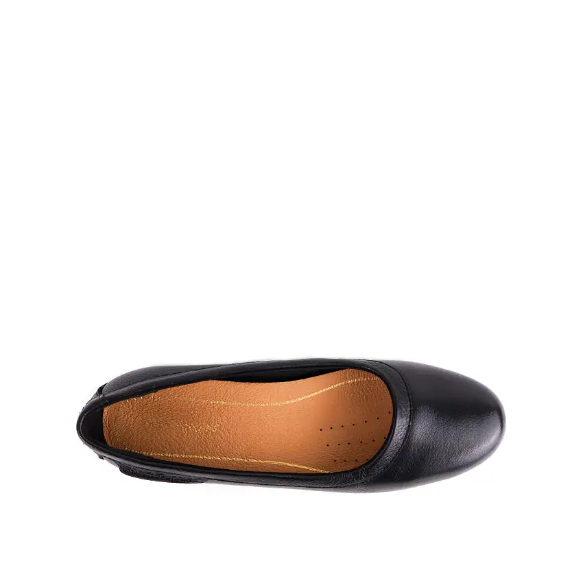 Cadence Slip On PT Women's Shoes - Black Leather