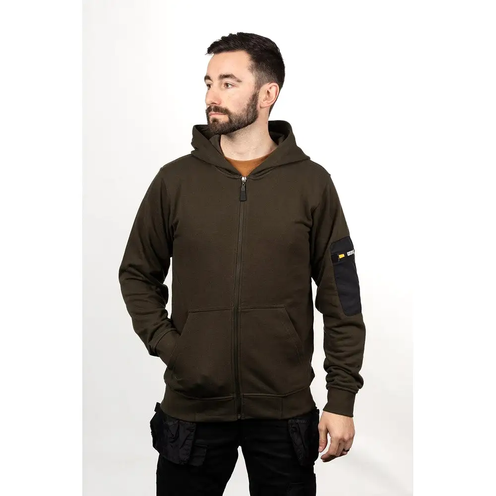 Caterpillar Loopback Full Zip Hoodie