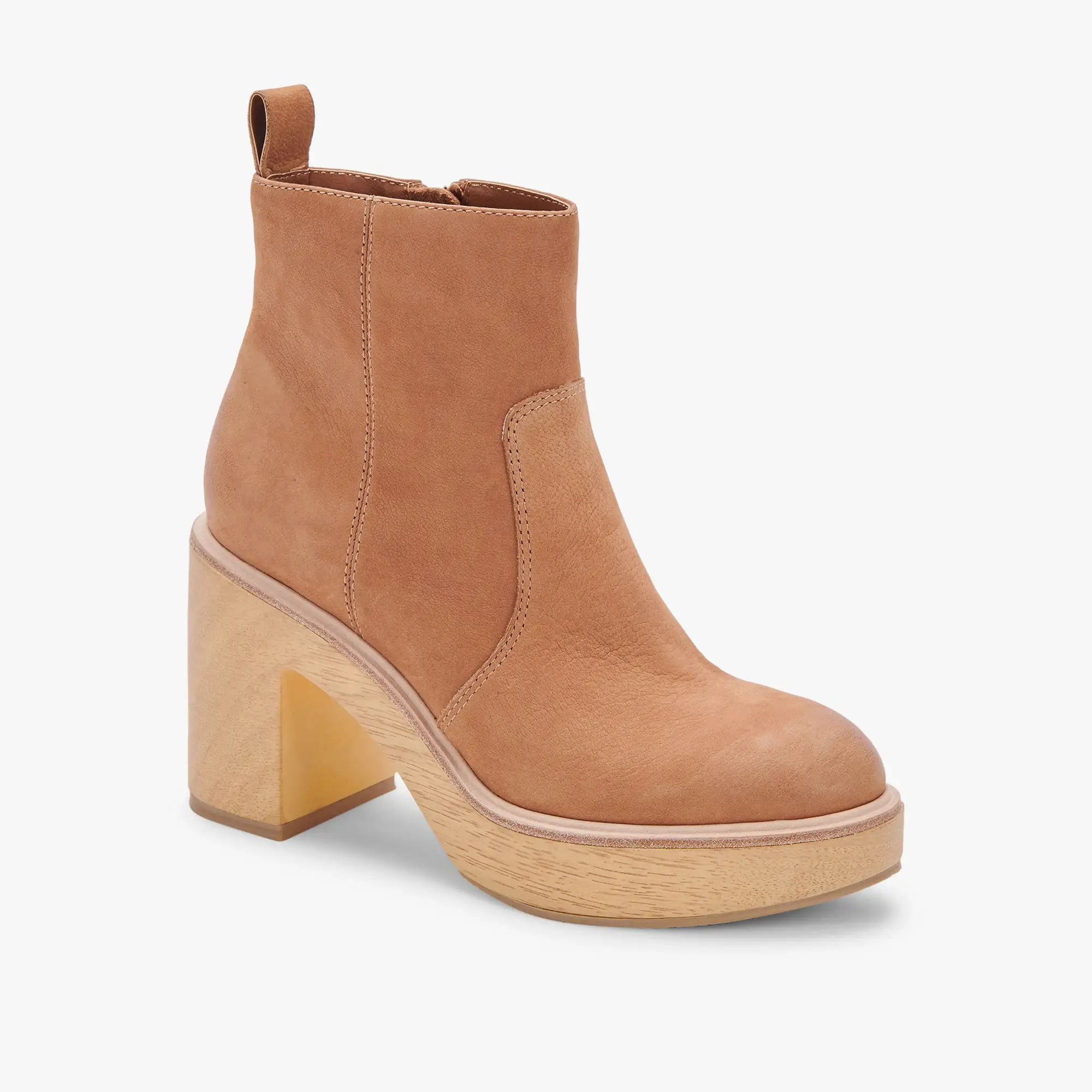 CECILE BOOTS PRALINE NUBUCK