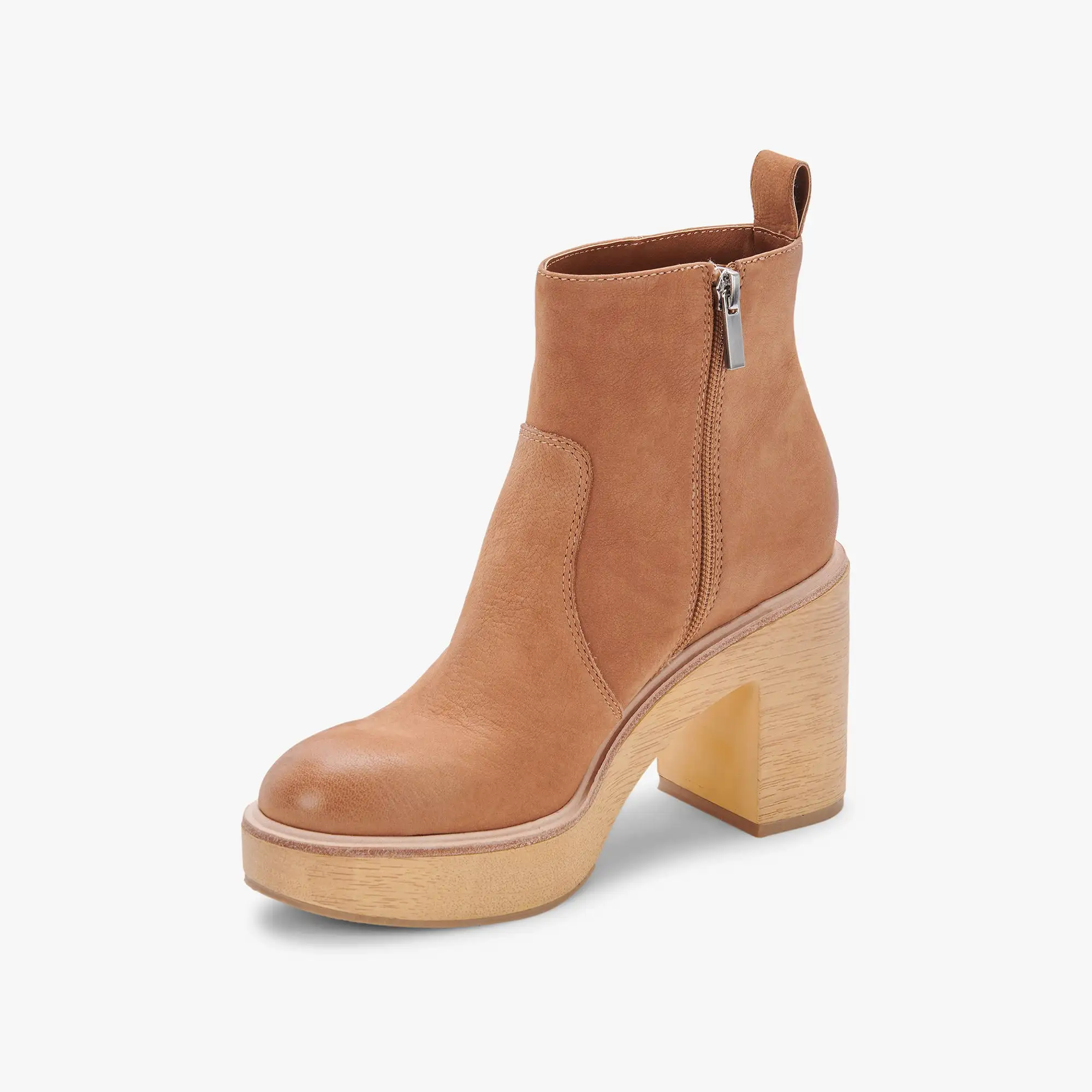 CECILE BOOTS PRALINE NUBUCK