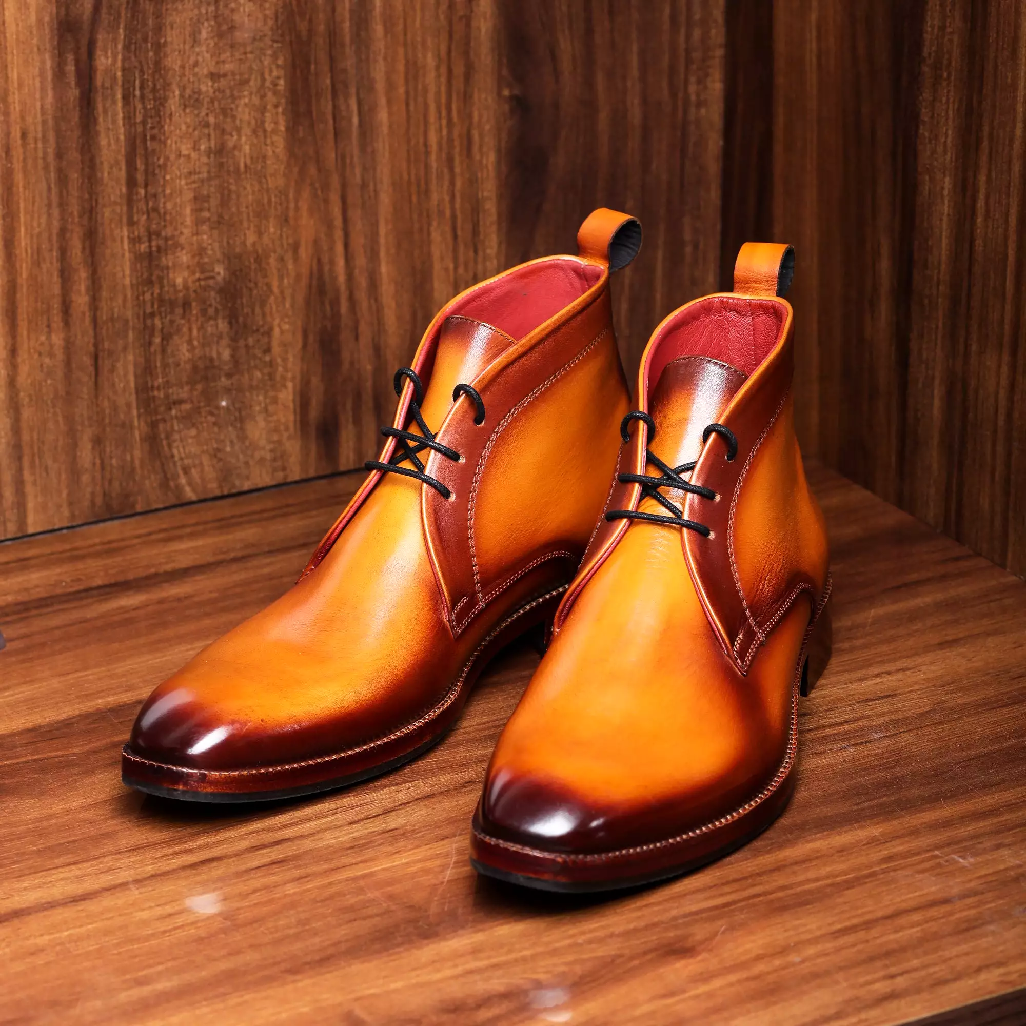 Chukka Boots- Cognac