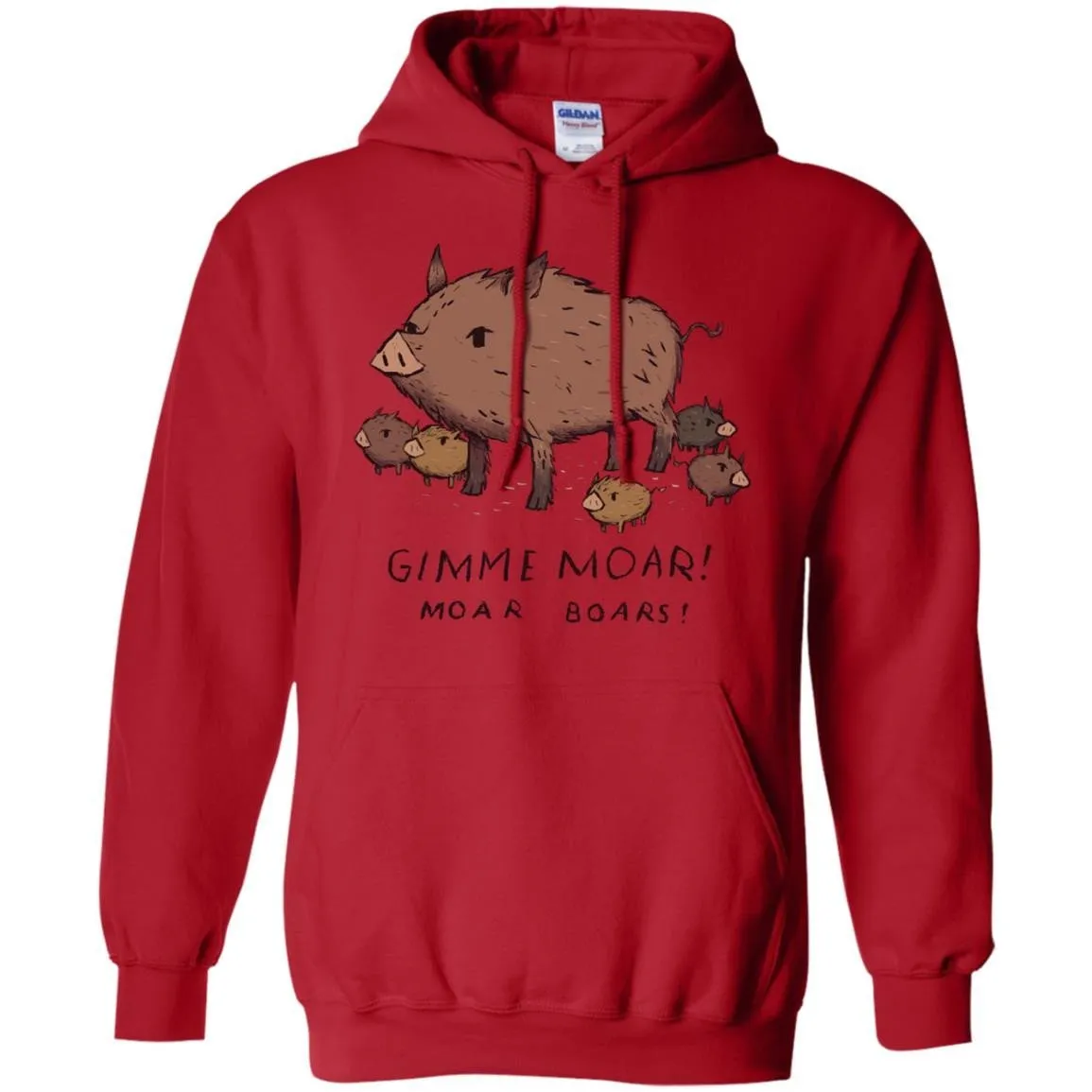 CUTE ANIMALS - Moar Boar T Shirt & Hoodie