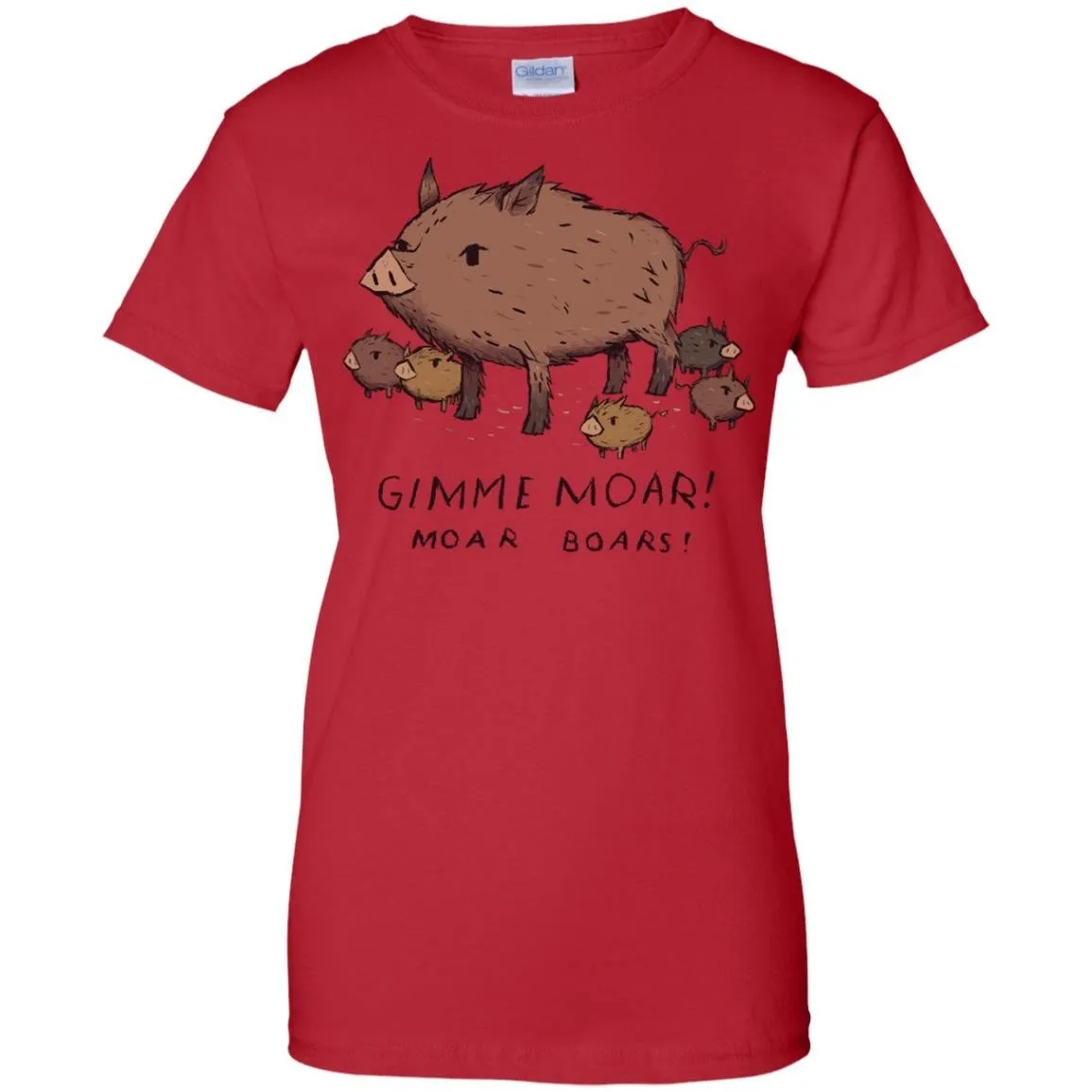 CUTE ANIMALS - Moar Boar T Shirt & Hoodie