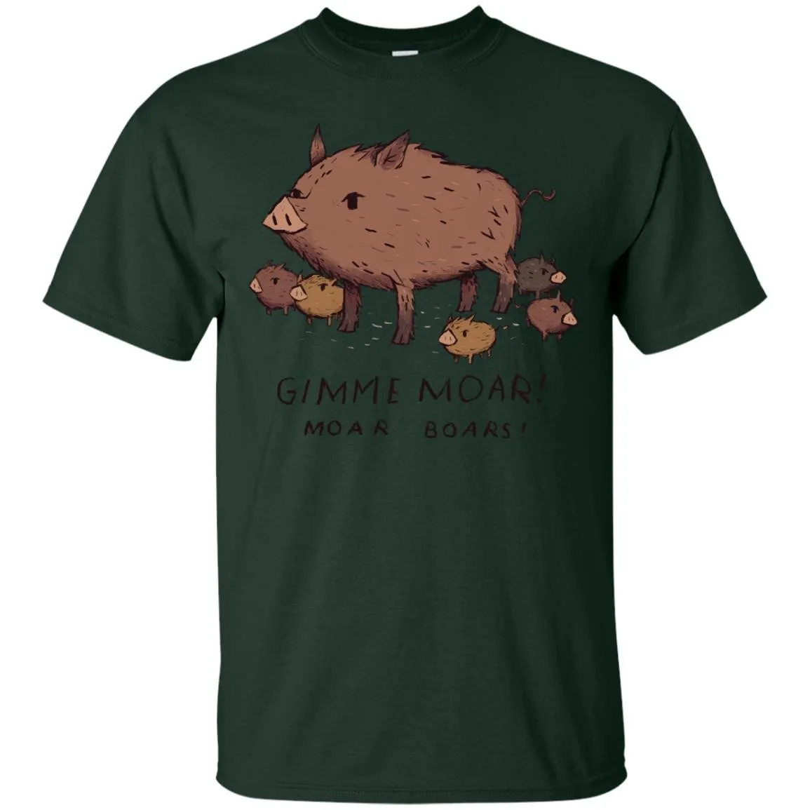 CUTE ANIMALS - Moar Boar T Shirt & Hoodie