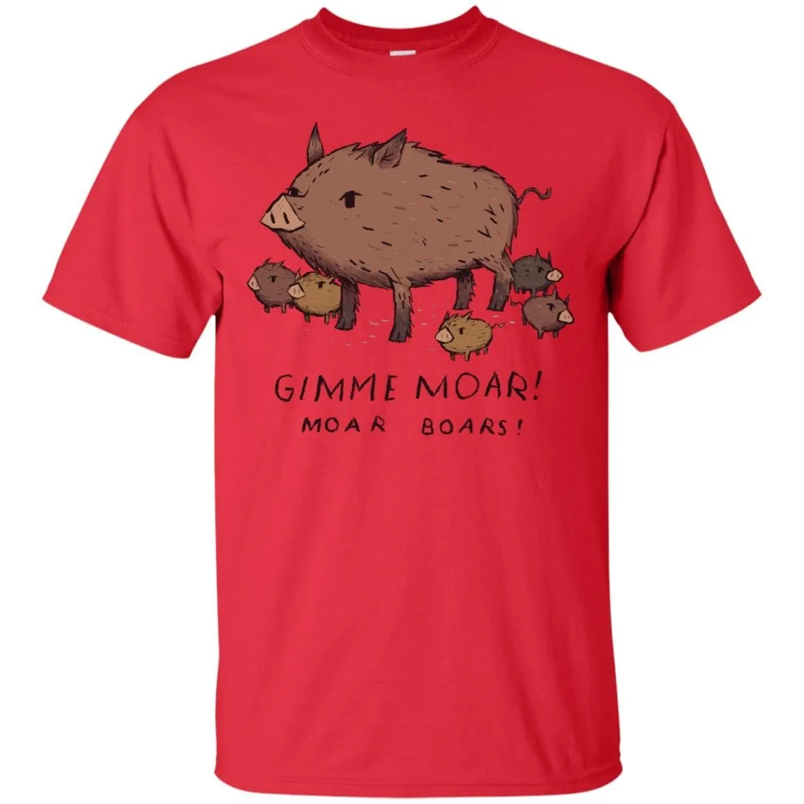 CUTE ANIMALS - Moar Boar T Shirt & Hoodie