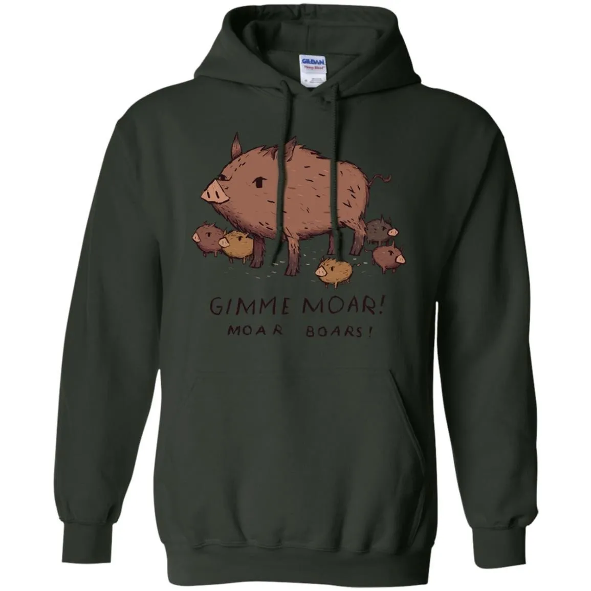 CUTE ANIMALS - Moar Boar T Shirt & Hoodie