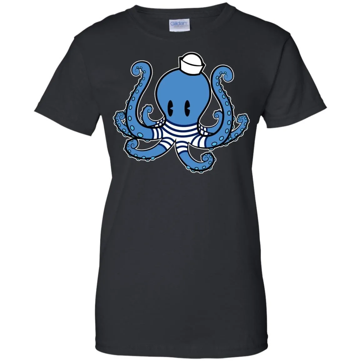 CUTE ANIMALS - Sailor Octopus T Shirt & Hoodie