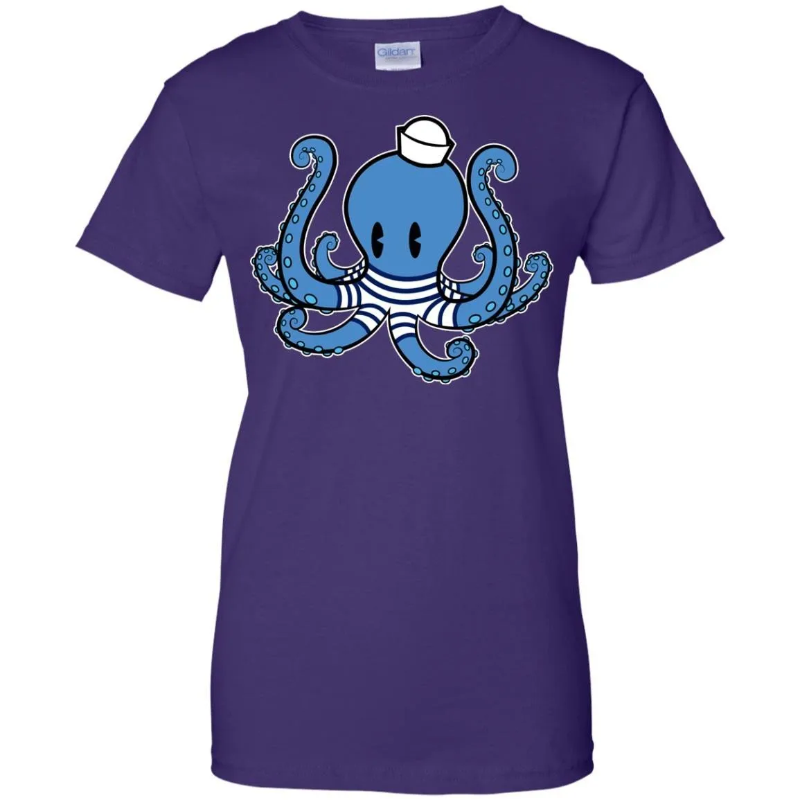 CUTE ANIMALS - Sailor Octopus T Shirt & Hoodie