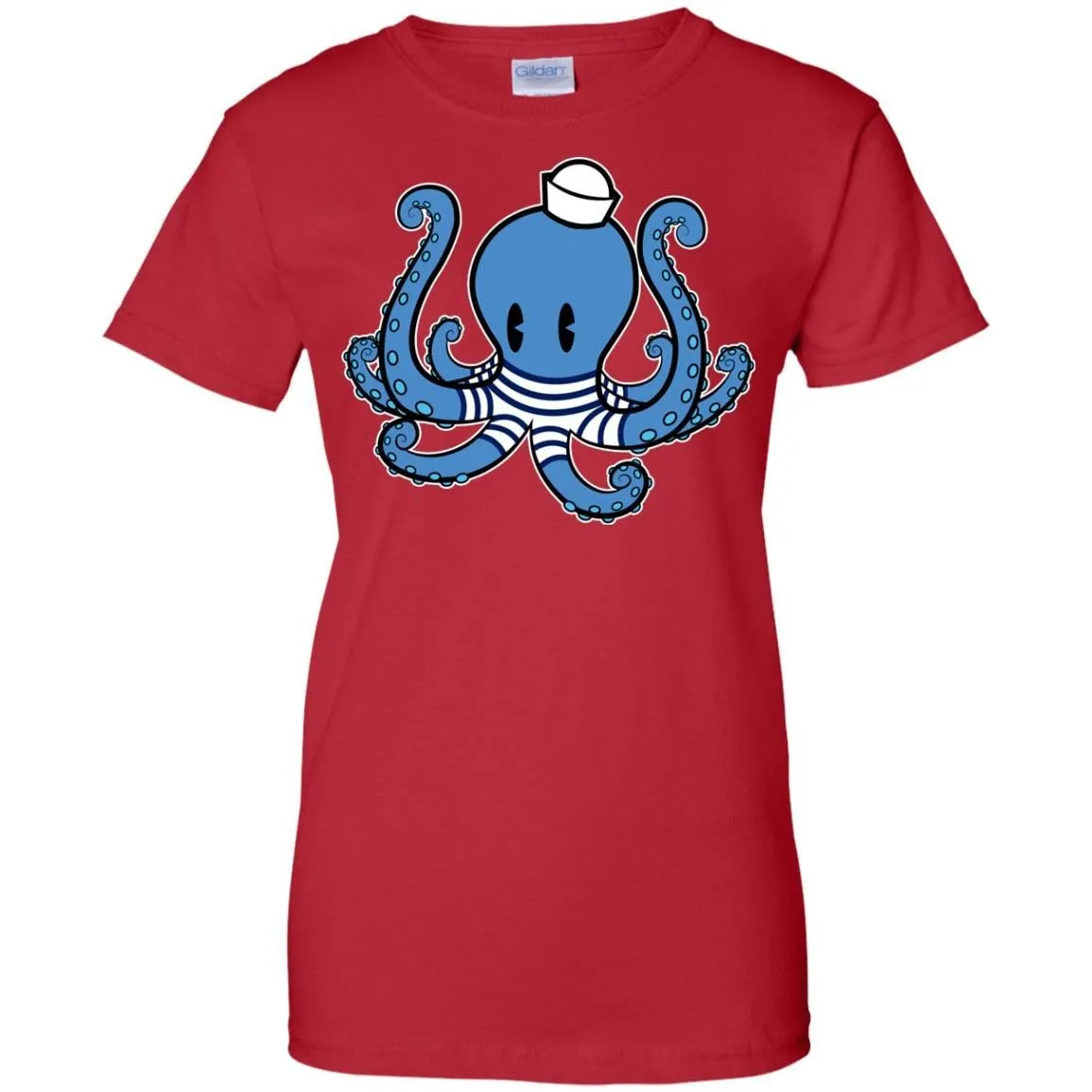 CUTE ANIMALS - Sailor Octopus T Shirt & Hoodie