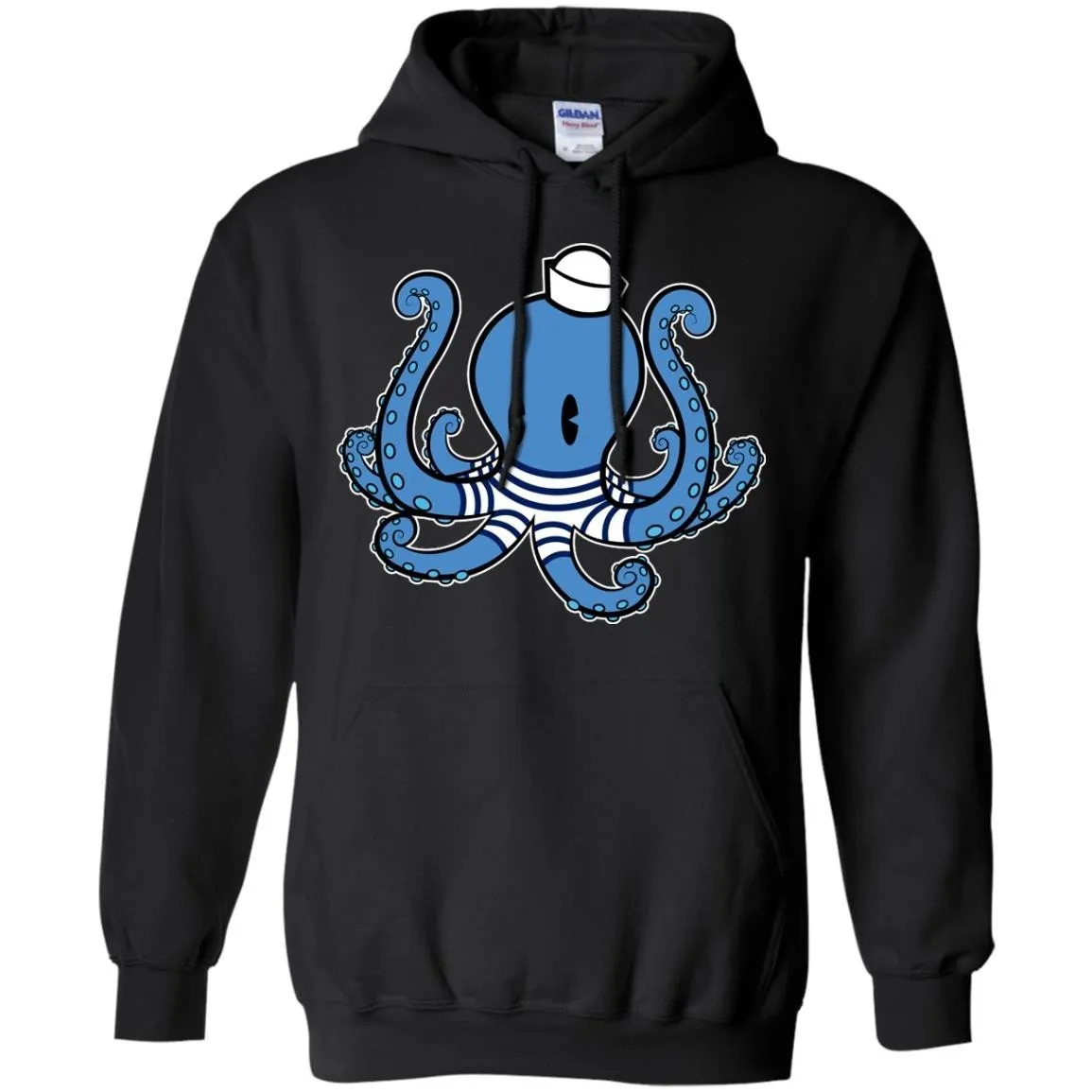 CUTE ANIMALS - Sailor Octopus T Shirt & Hoodie