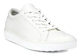 Ecco 219203-01007 Soft 60 Womens Leather Lace Up Trainer