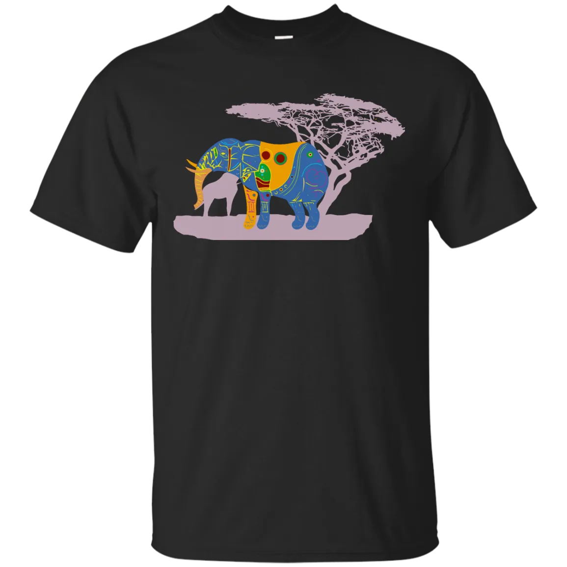 Elephants - Africas Rainbow animals T Shirt & Hoodie