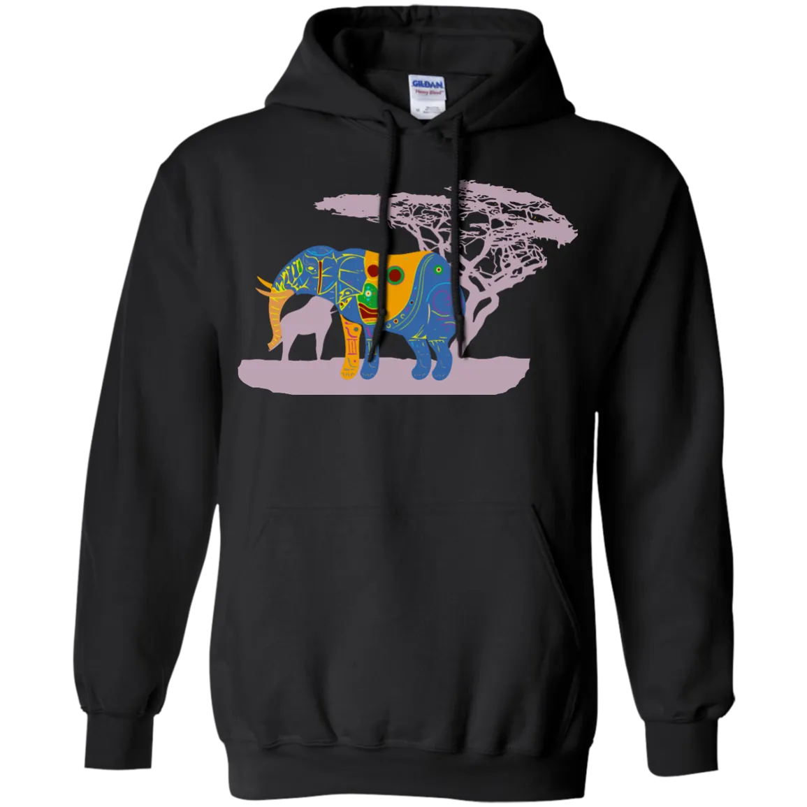 Elephants - Africas Rainbow animals T Shirt & Hoodie