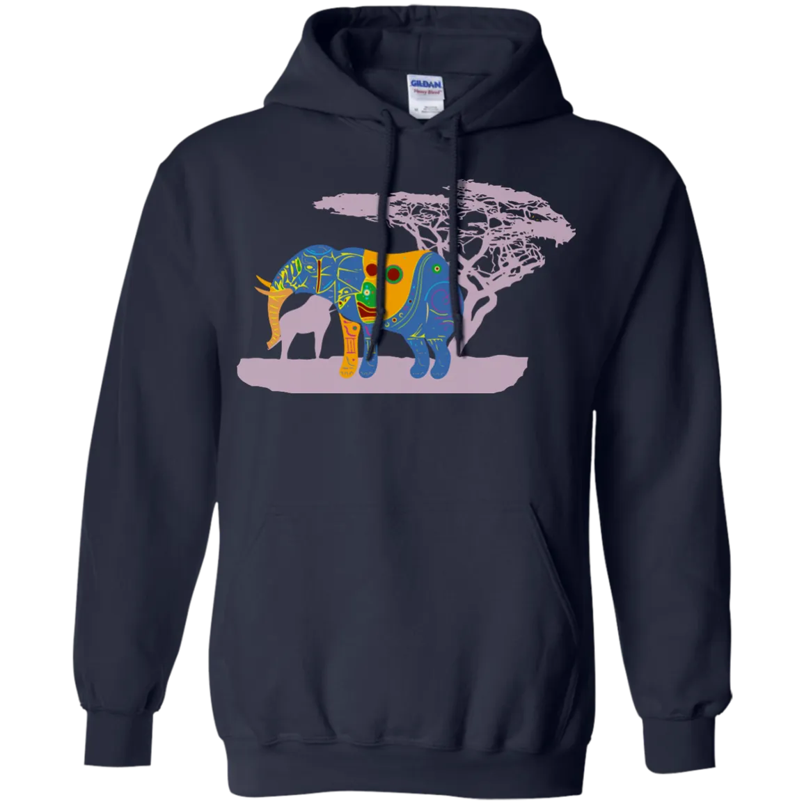 Elephants - Africas Rainbow animals T Shirt & Hoodie