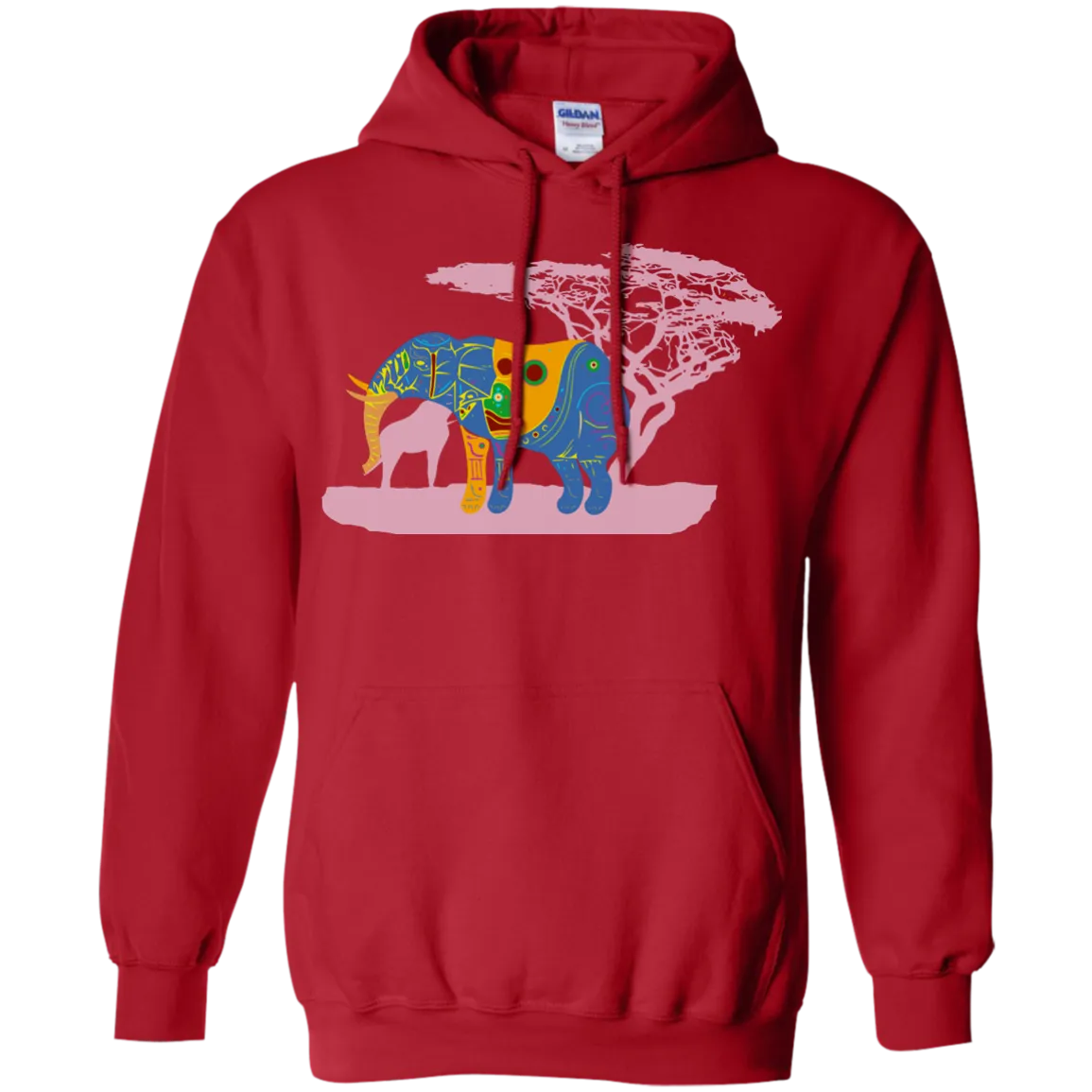 Elephants - Africas Rainbow animals T Shirt & Hoodie