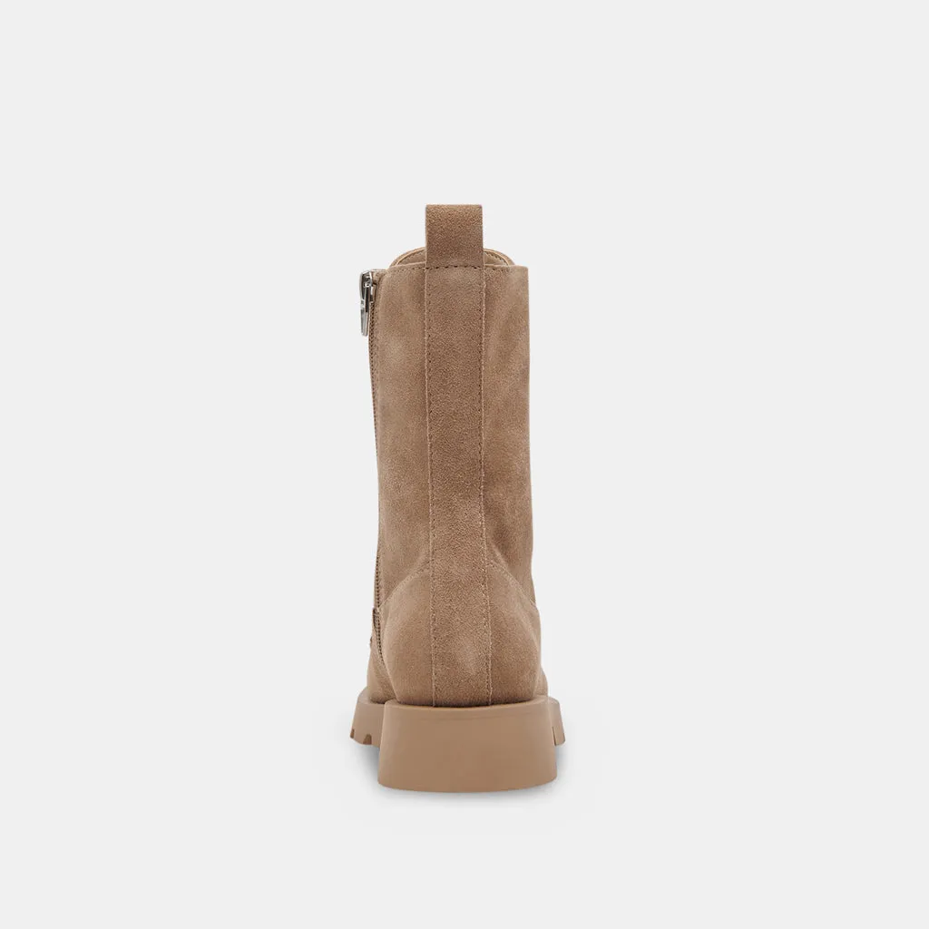 ERLENE BOOTS ALMOND SUEDE– Dolce Vita 6908075049026