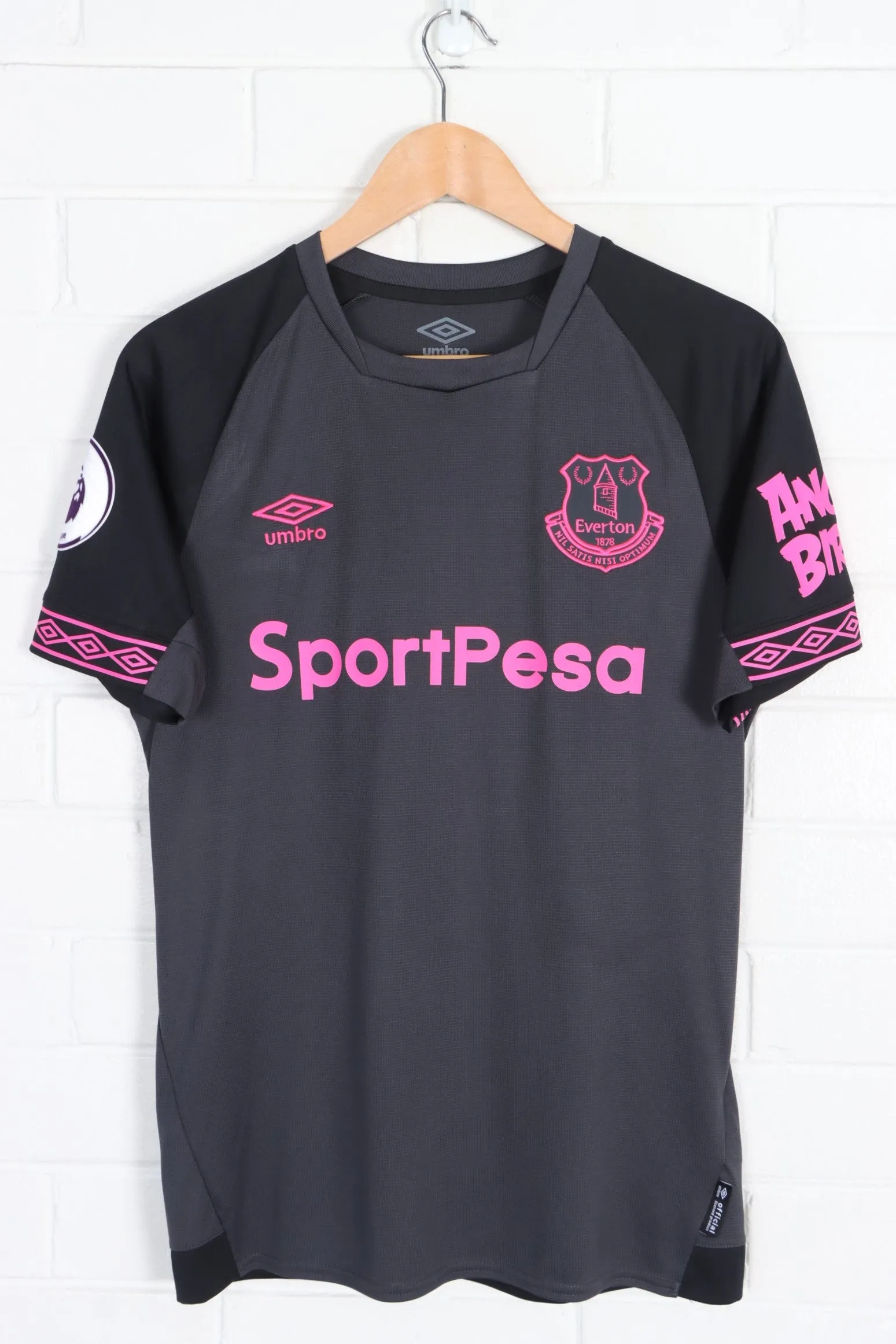 Everton #10 Sigurdsson 2018/2019 UMBRO Away Soccer Jersey (S)