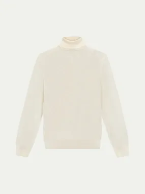 Extrafine Merino Rollneck Ivory