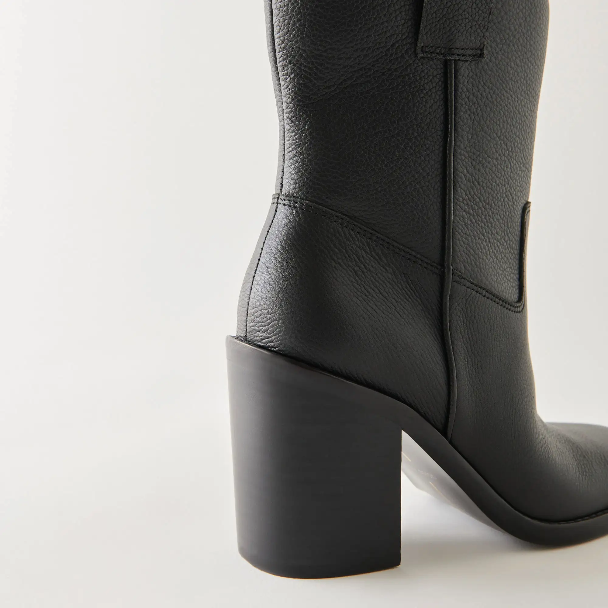 FALON BOOTS BLACK LEATHER