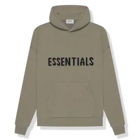 Fear Of God Essentials Taupe Knit Hoodie