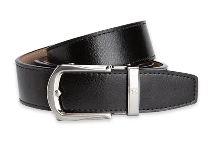 Frances Ebony, 1 3/8 Strap, Dress Belt