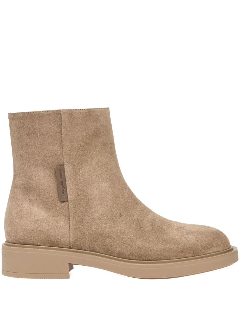 Gianvito Rossi leather boots - Neutrals