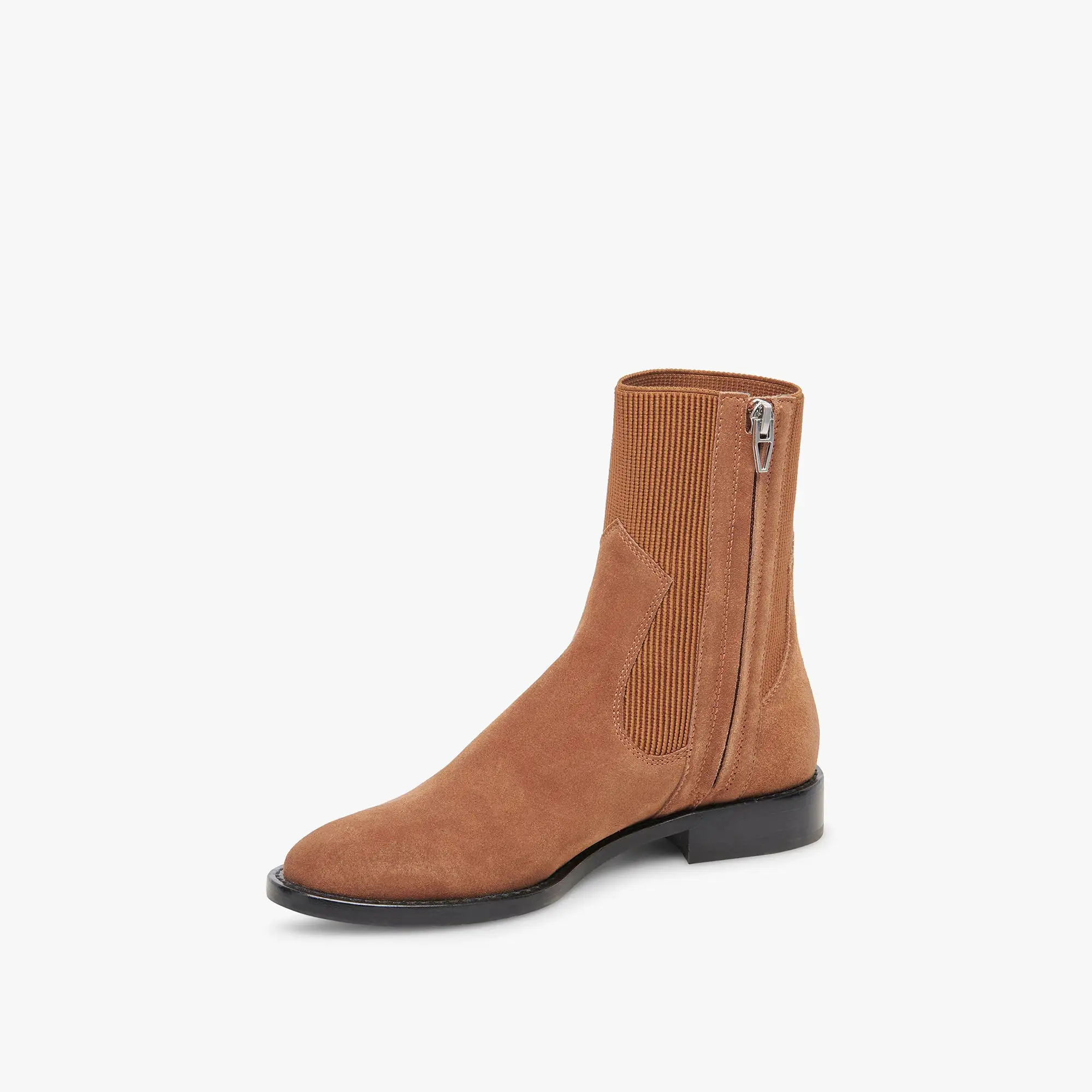 GINEVA BOOTS CHESTNUT SUEDE