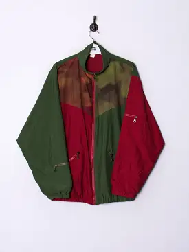 Green & Red Fashion Shell Jacket