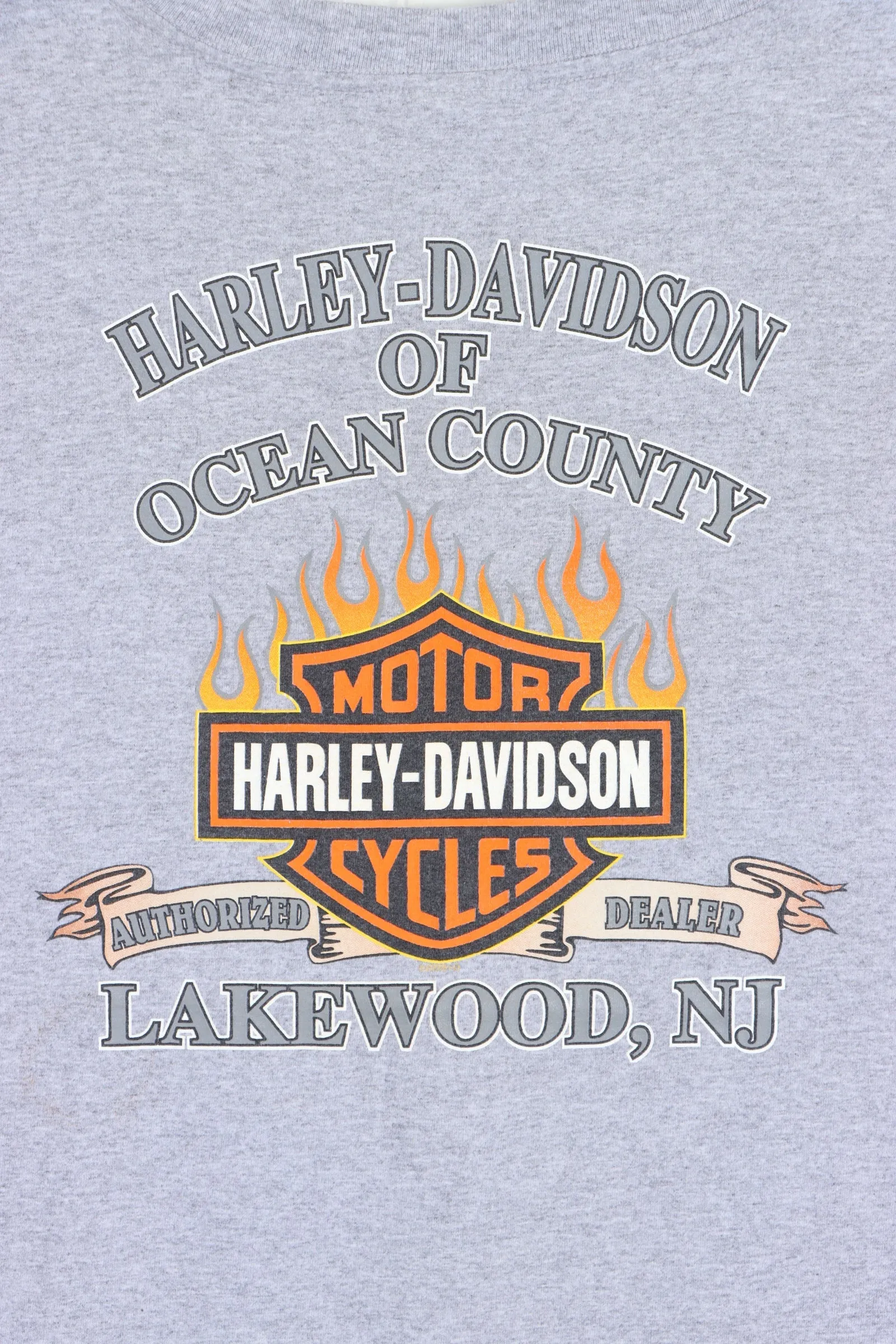 HARLEY DAVIDSON Brothers Ocean County Front Back T-Shirt (XL)