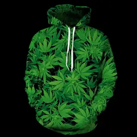 Hash Green - Overprint Hoody