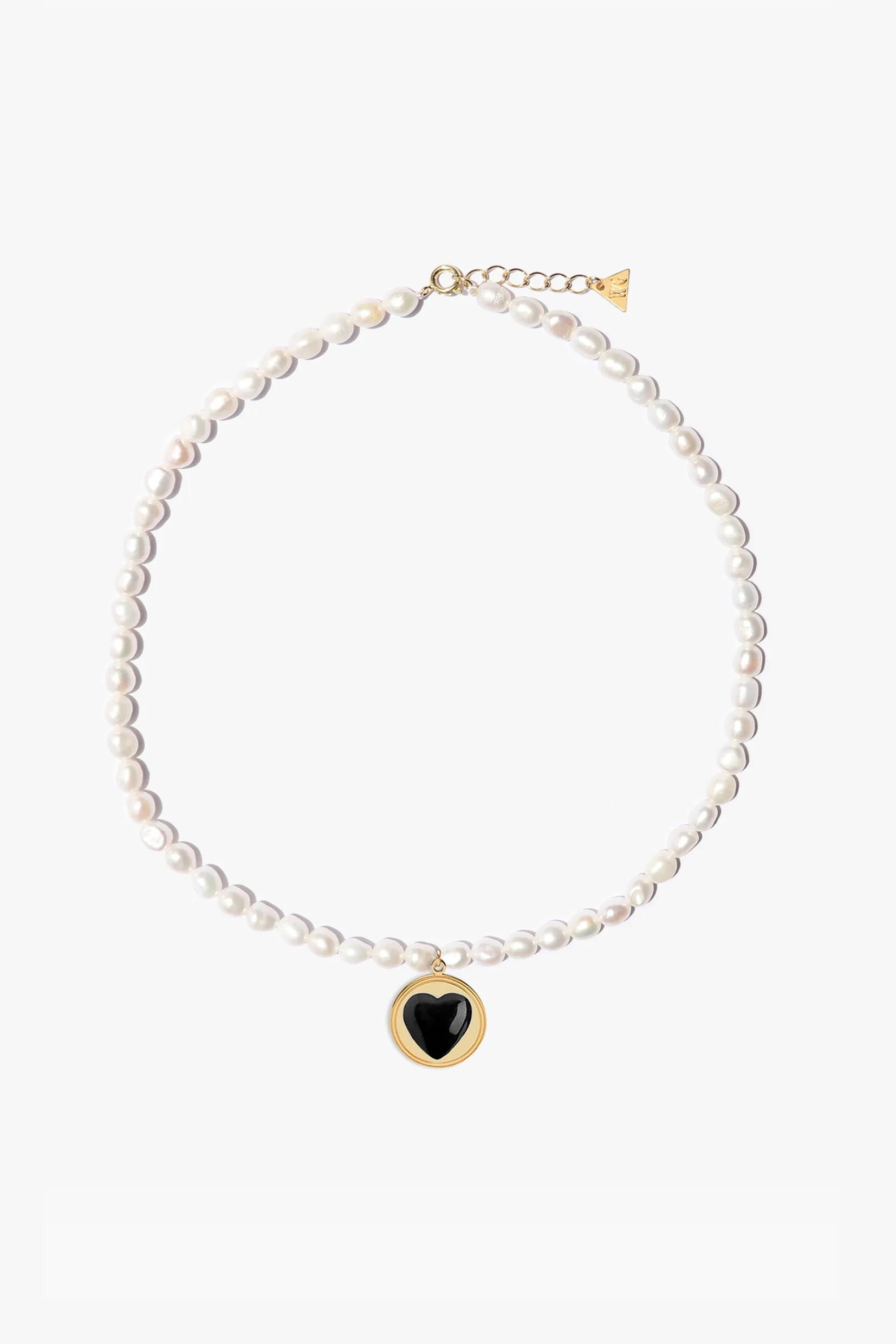 Heart And Pearl Dating Necklace