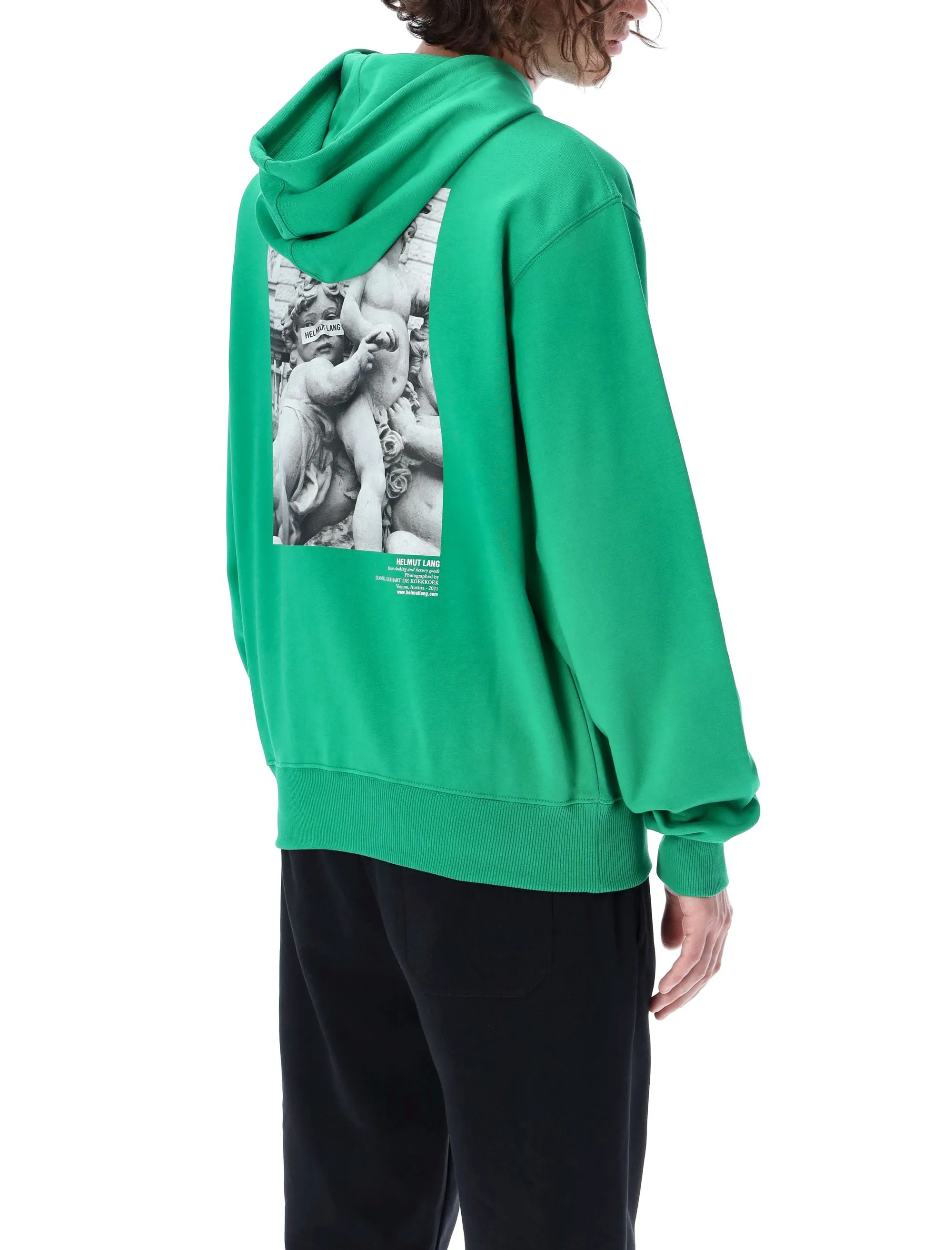 Helmut Lang Vienna Postcard Long Sleeved Hoodie