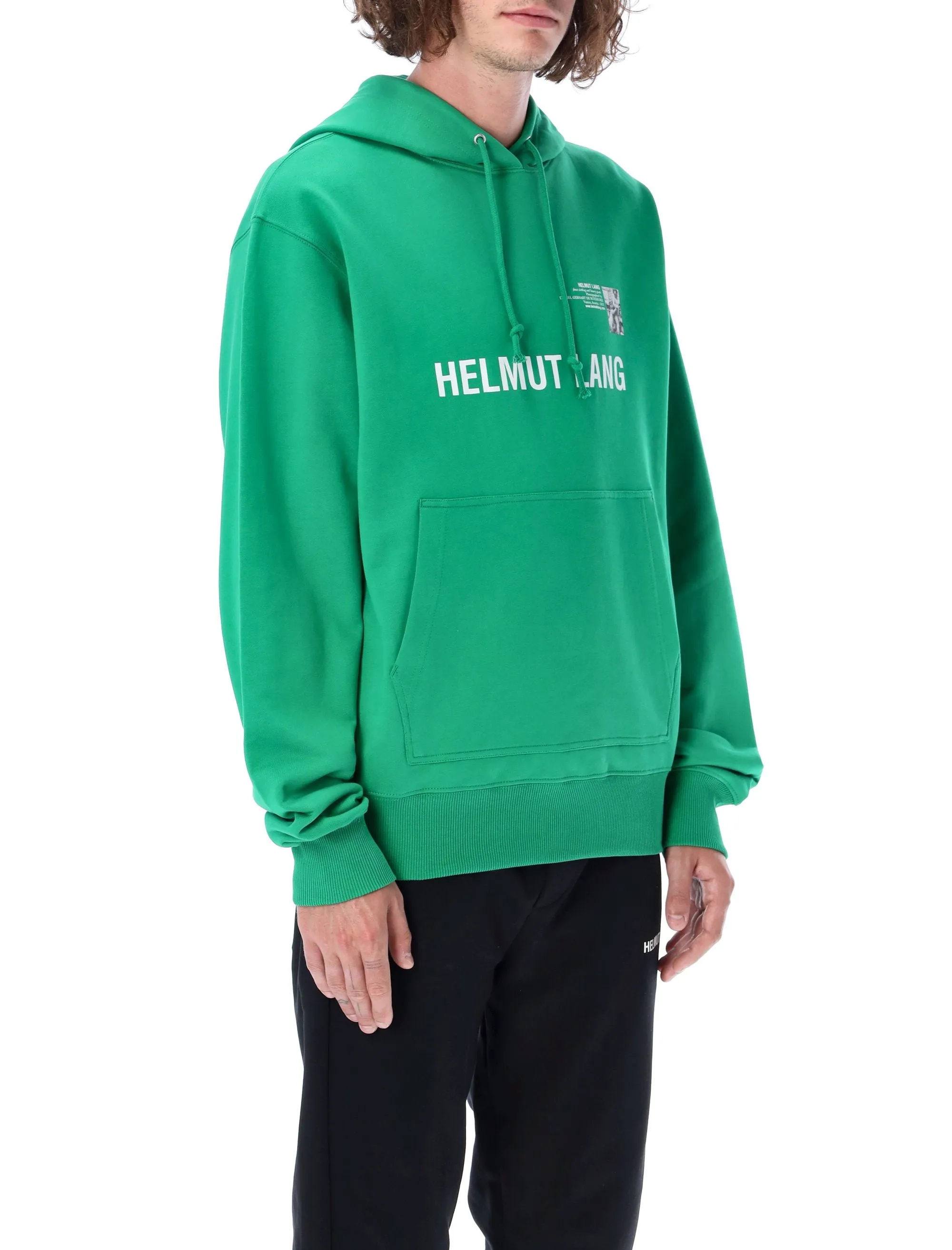 Helmut Lang Vienna Postcard Long Sleeved Hoodie