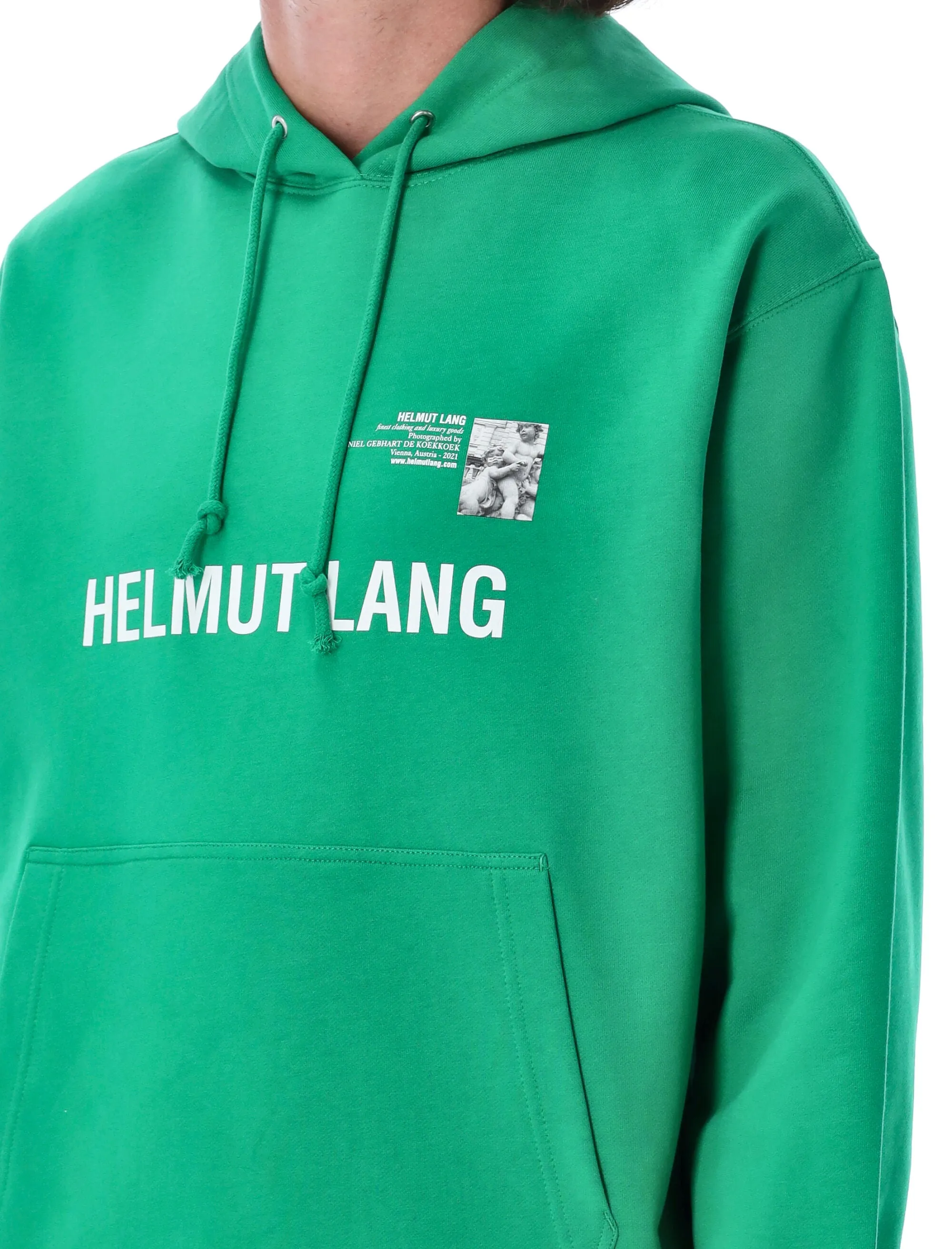 Helmut Lang Vienna Postcard Long Sleeved Hoodie