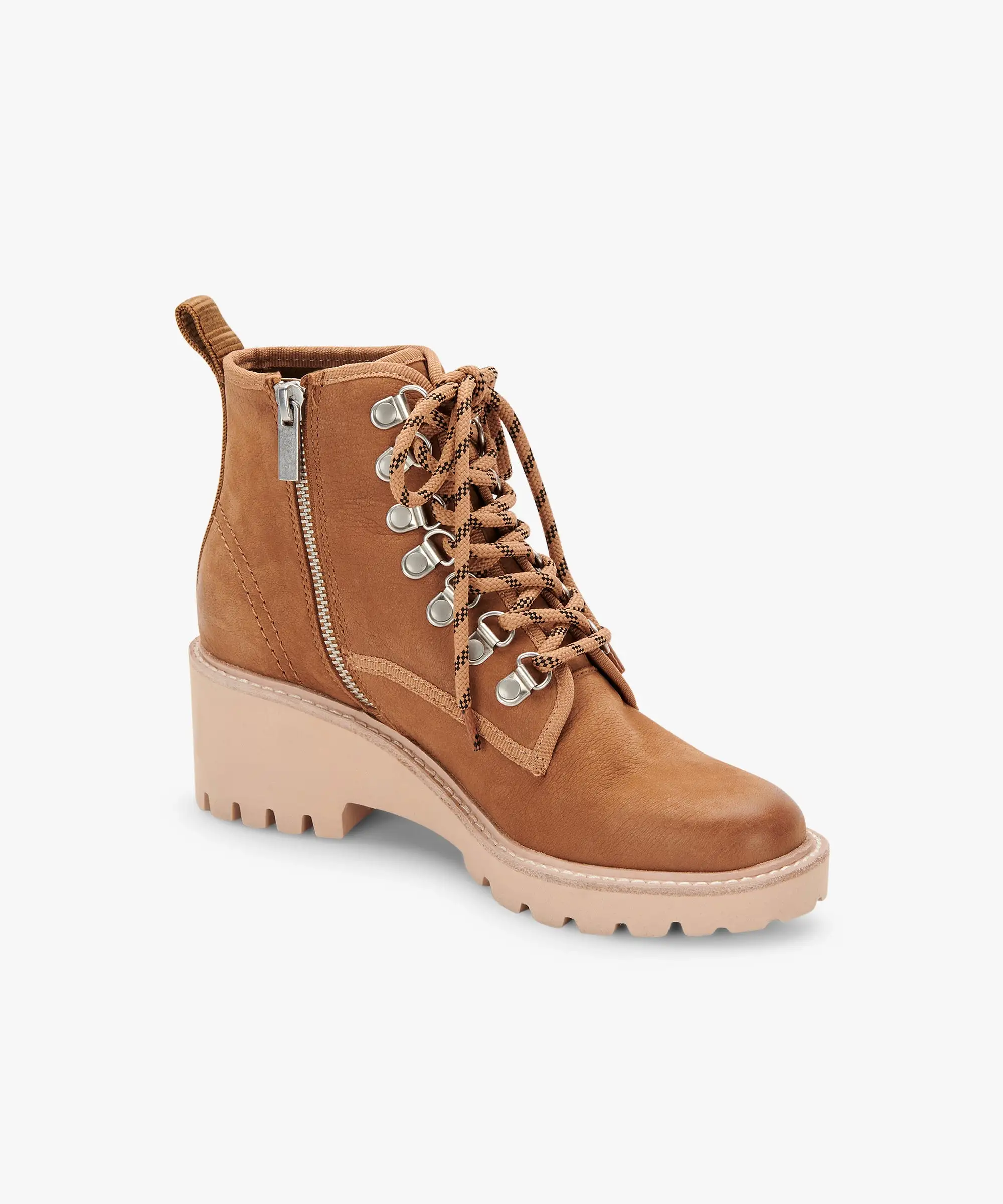 HUEY HIKER BOOTS WHISKEY NUBUCK - re:vita