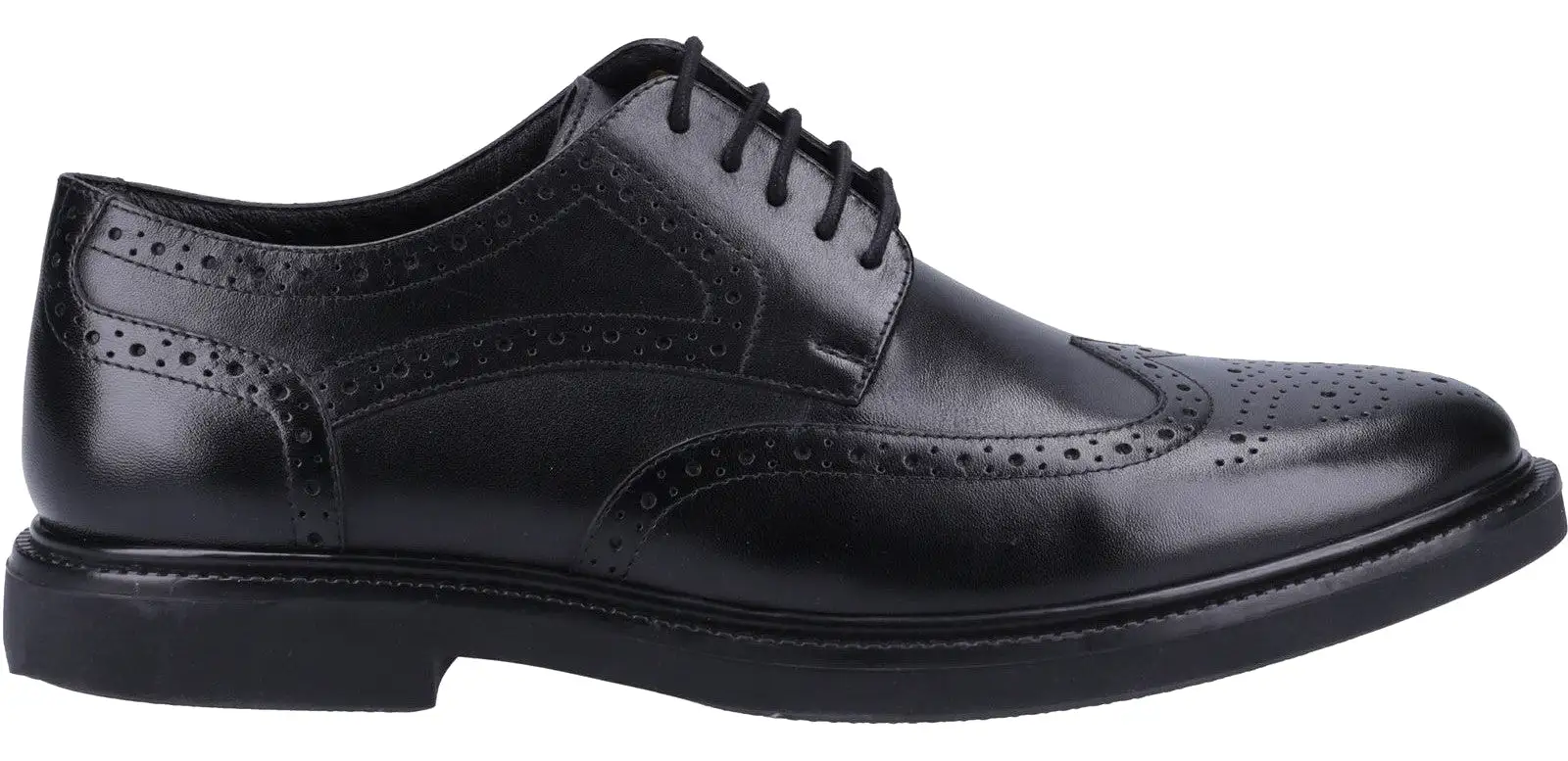 Hush Puppies Kingston Brogue Mens Leather Lace Up Brogue Shoe