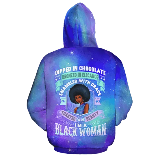 I'm A Black Woman All-over Hoodie