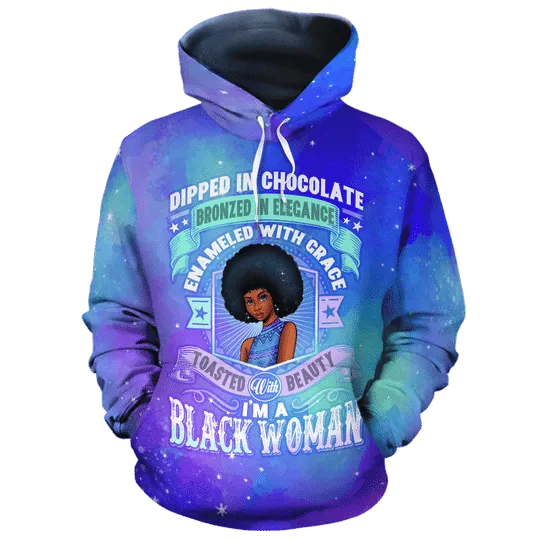 I'm A Black Woman All-over Hoodie