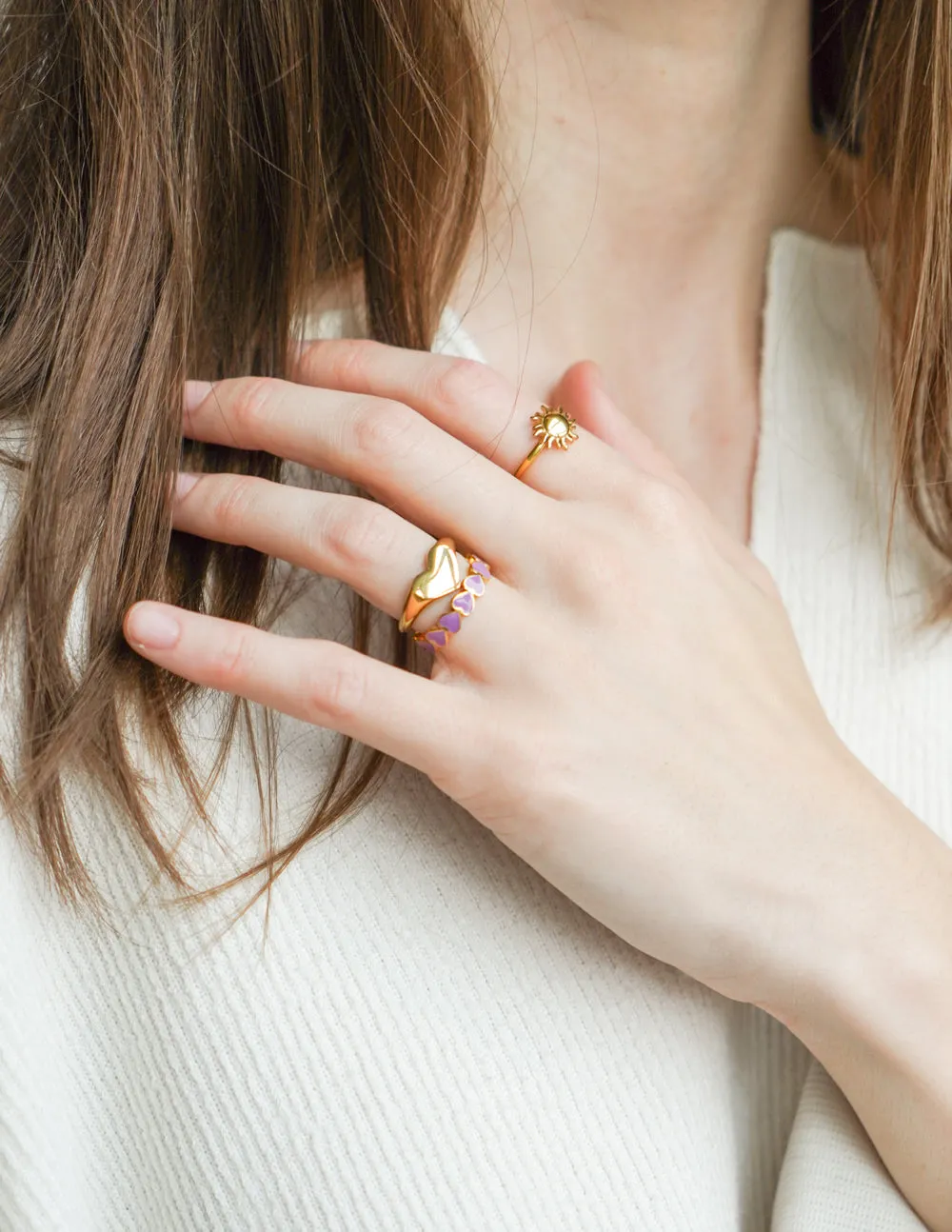 Infinity Heart Ring