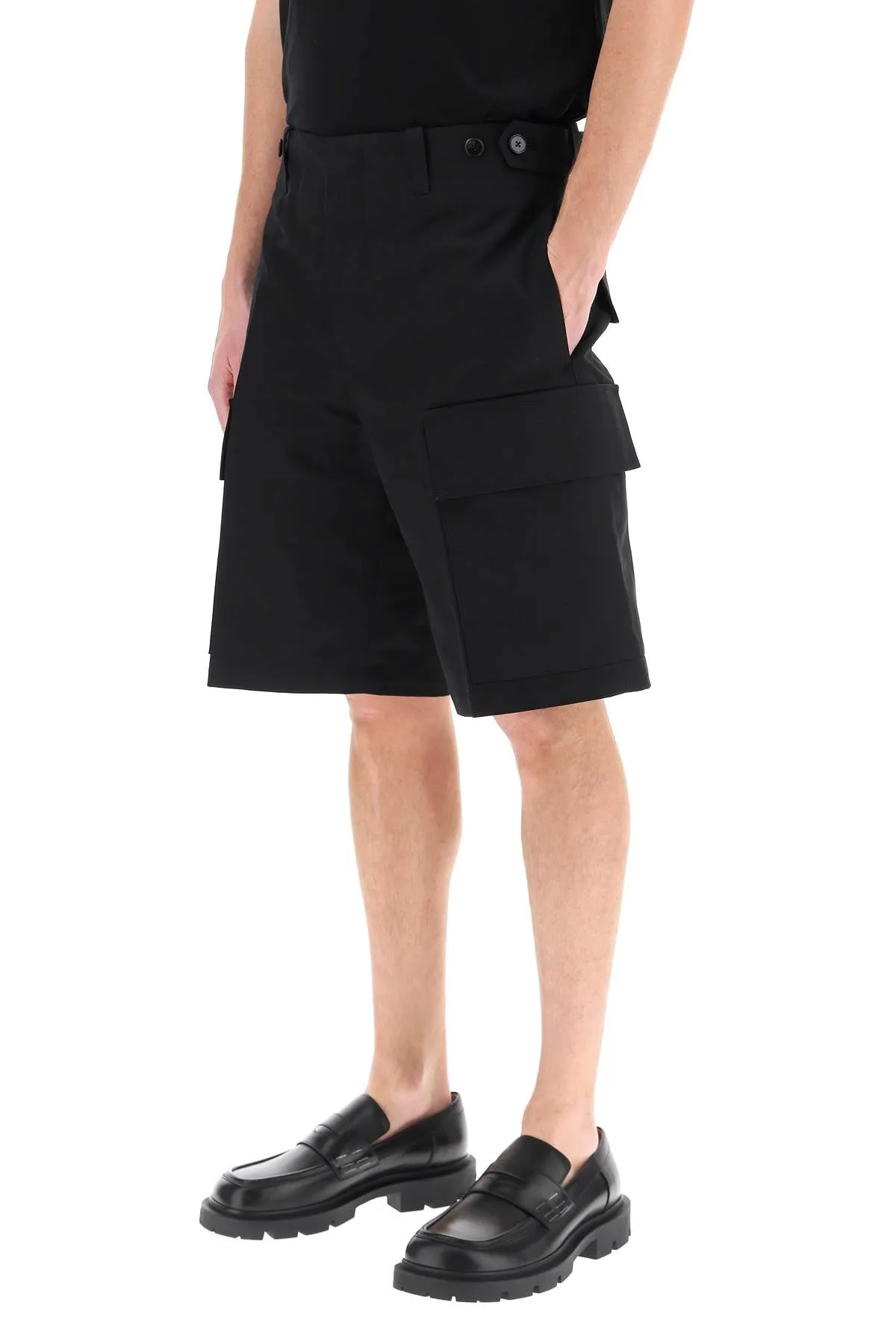 Jil Sander Tailored Cargo Shorts