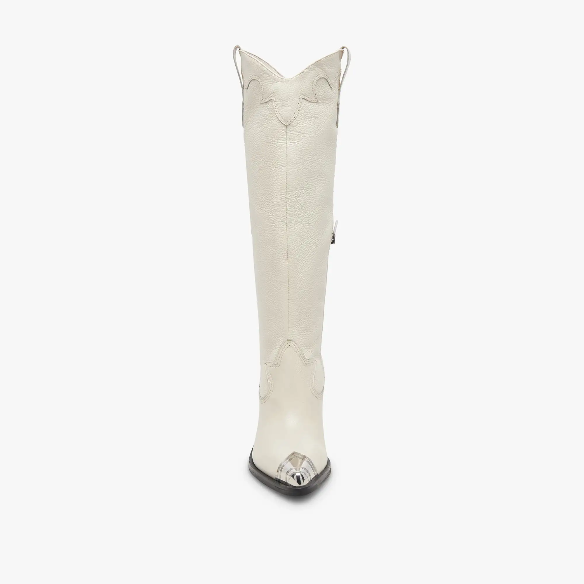 KAMRYN BOOTS OFF WHITE LEATHER